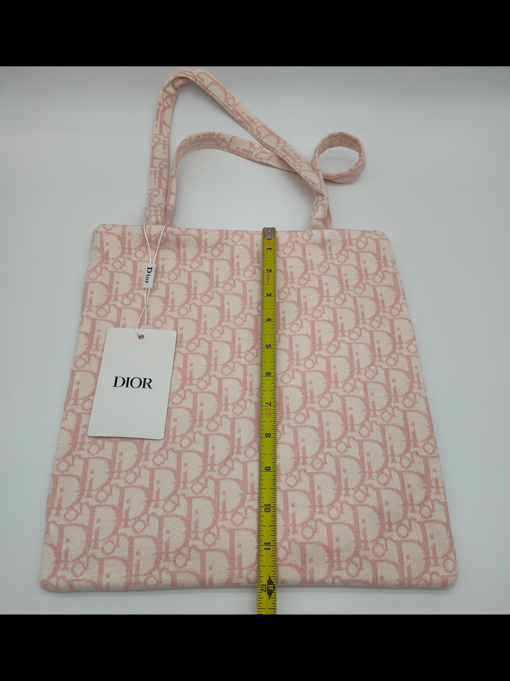 DIOR Pink Oblique Book Tote Beauty Bag Shopper NWT Gifting Line - Picture 4 of 6